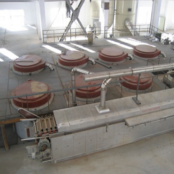 Refinery Furnace, ingot casting machine