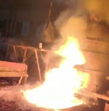 DC Plasma electrical furnace DRI, DRI E